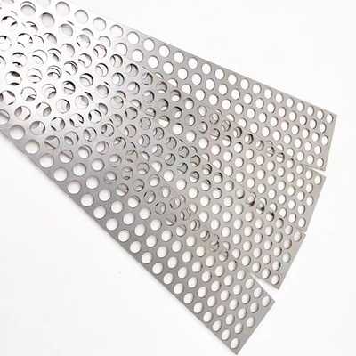 ISO Sertifikası Paslanmaz Çelik Yuvarlak Delikli Filtre Delikli Sac 0.5mm-7mm