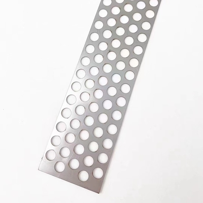6mm Perforated  Stainless Steel Filter Mesh With  ISO9001 Certification