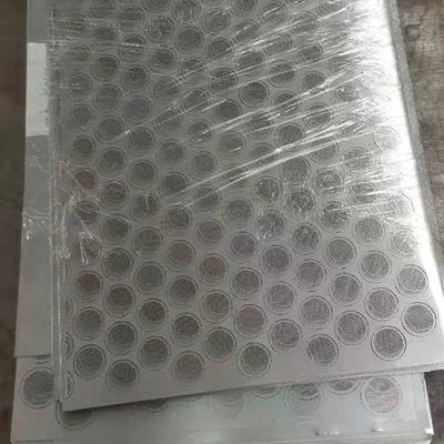 304 316 430SS Daire 10 Mikron Paslanmaz Çelik Filtre Mesh Korozyona dayanıklı
