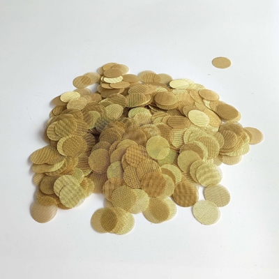 Mükemmel Süneklik Çeşitli Şekiller Pirinç Ekstruder Filtre Elek Teli